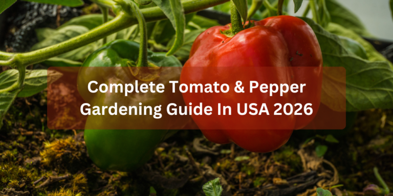 Complete Tomato & Pepper Gardening Guide In USA