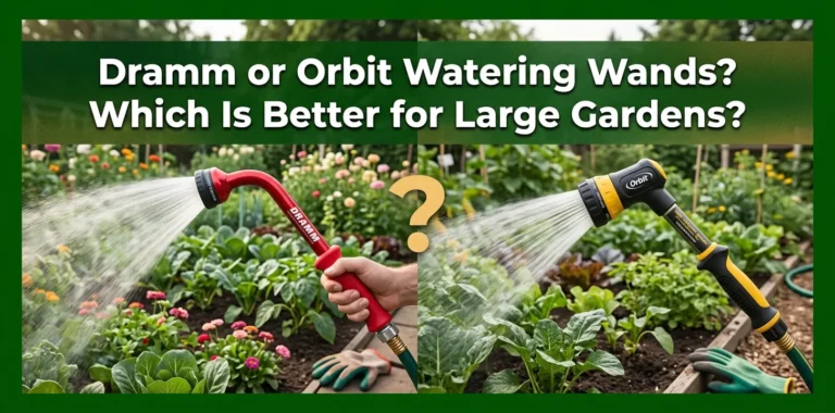 Dramm or Orbit Watering Wands Which Is Better for Large Gardens