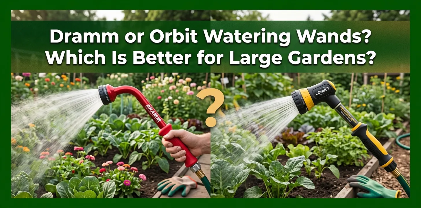 Dramm or Orbit Watering Wands Which Is Better for Large Gardens