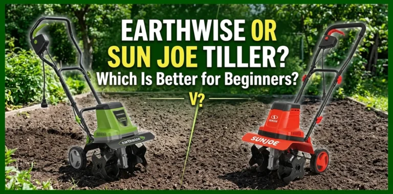Earthwise or Sun Joe Tiller Which Is Better for Beginners