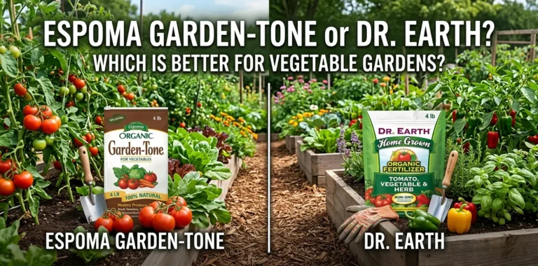 Espoma Garden-Tone or Dr. Earth Which Is Better for Vegetable Gardens