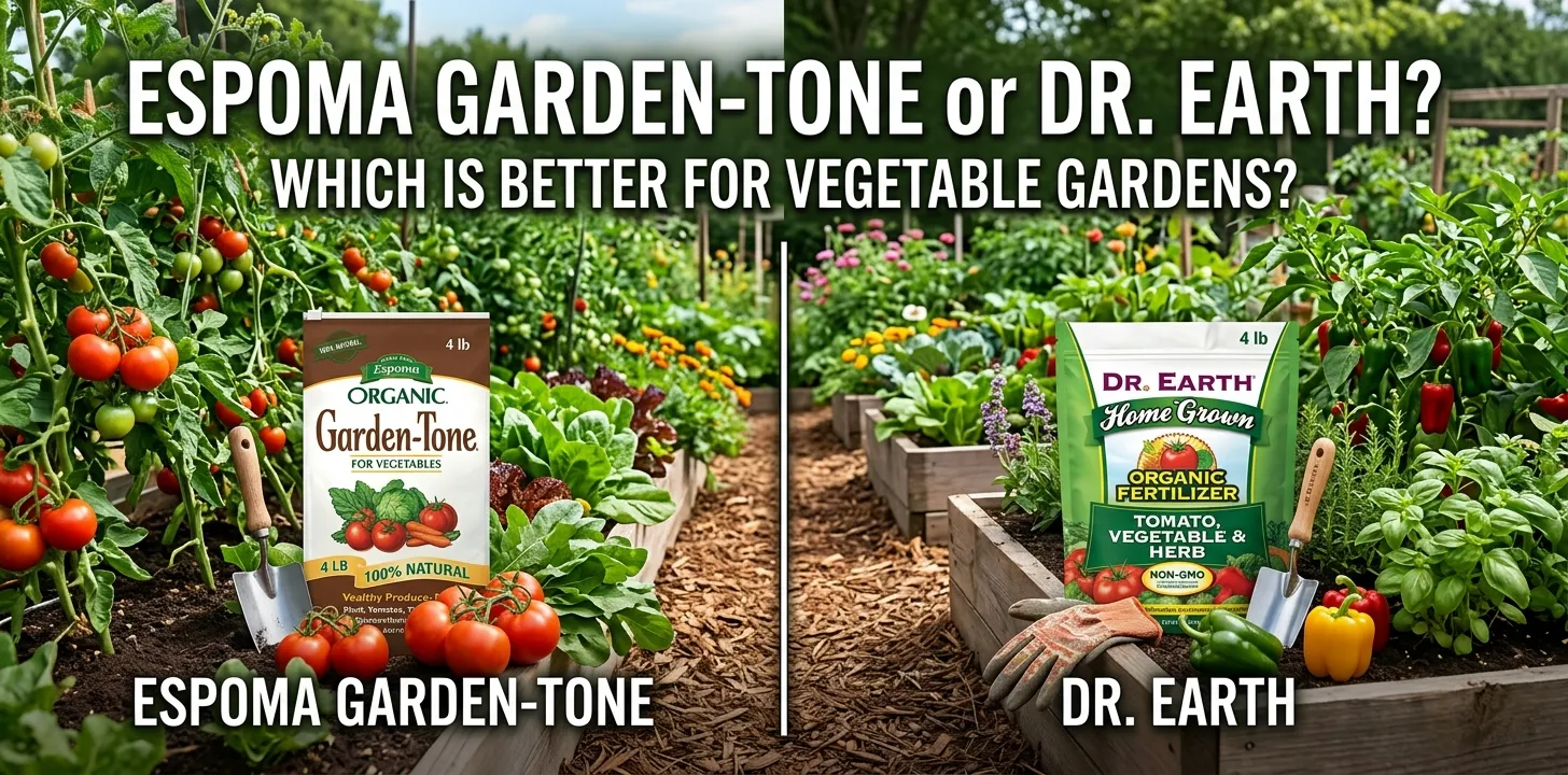 Espoma Garden-Tone or Dr. Earth Which Is Better for Vegetable Gardens
