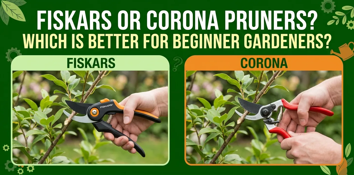 Fiskars or Corona Pruners Which Is Better for Beginner Gardeners