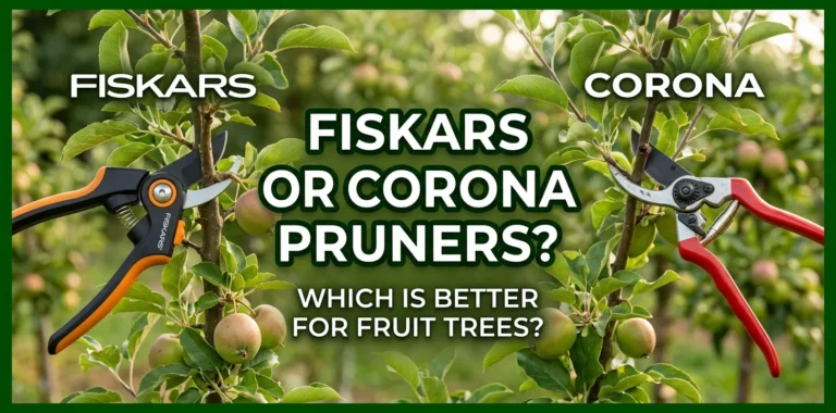 Fiskars or Corona Pruners Which Is Better for Fruit Trees