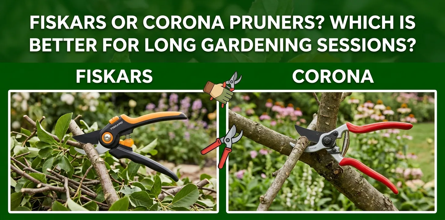 Fiskars or Corona Pruners Which Is Better for Long Gardening Sessions