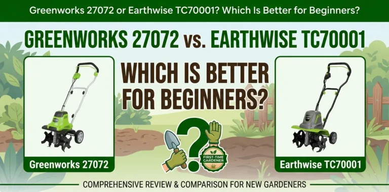 Greenworks 27072 or Earthwise TC70001 Which Is Better for Beginners
