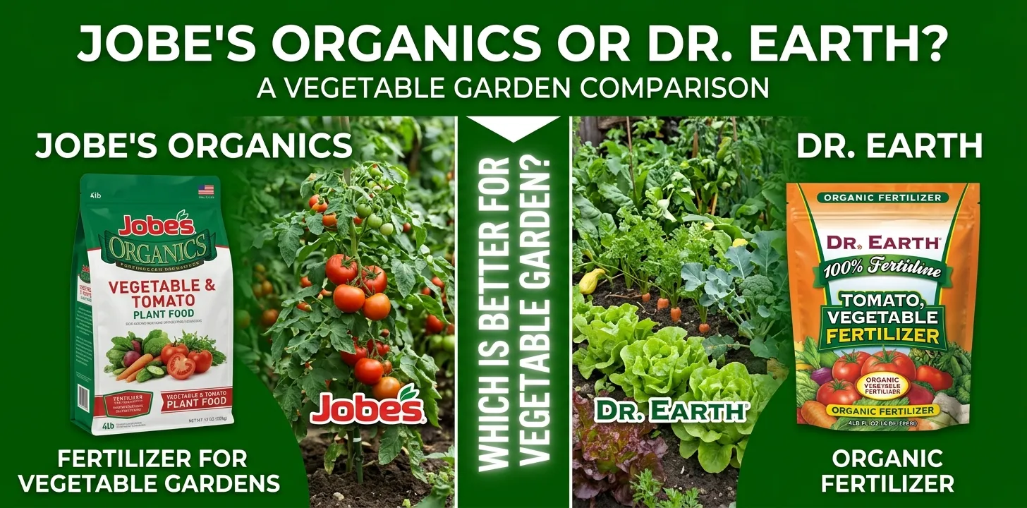 Jobes Organics or Dr. Earth Which Is Better for Vegetable Gardens