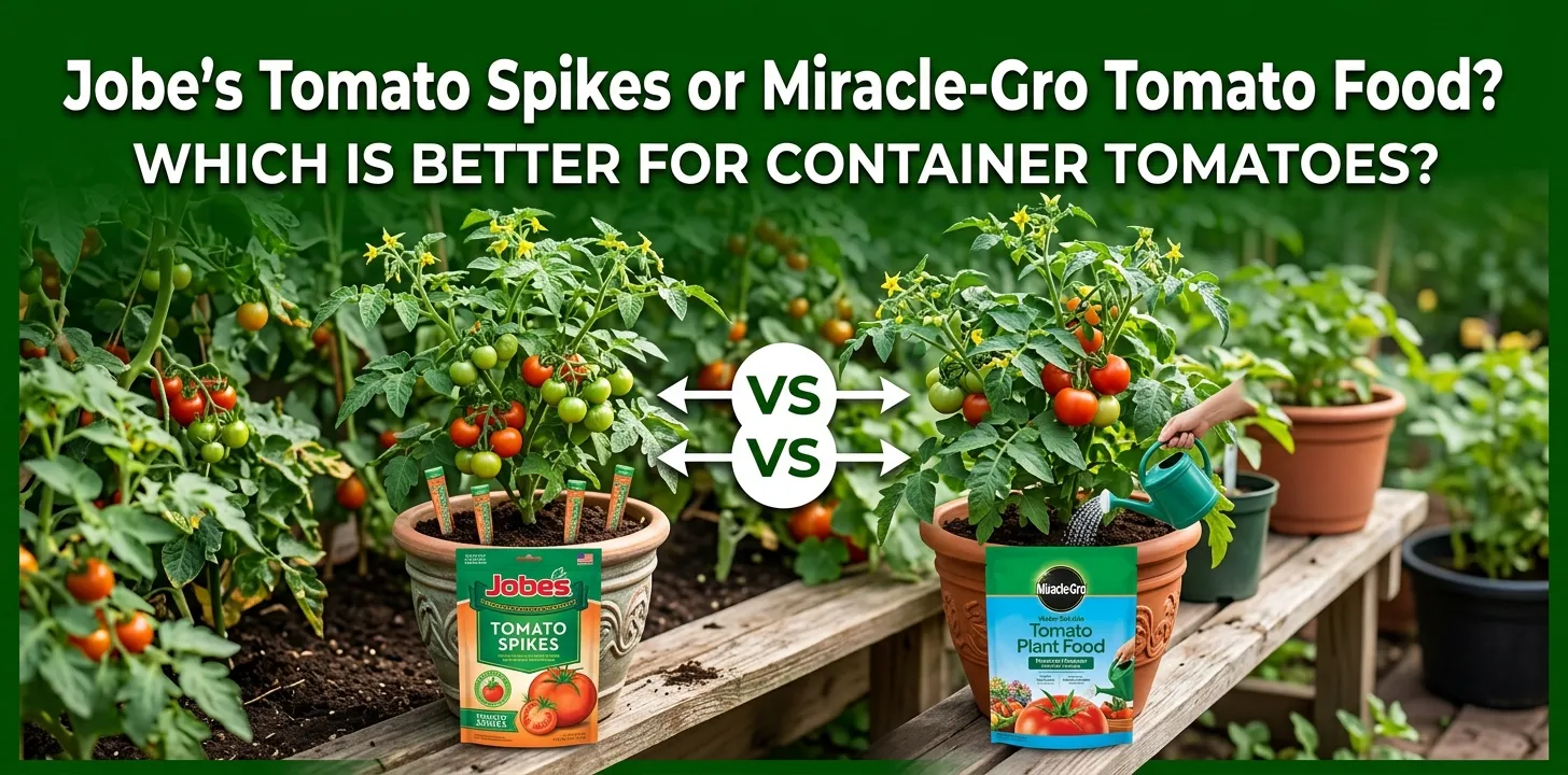 Jobes Tomato Spikes or Miracle-Gro Tomato Food Which Is Better for Container Tomatoes