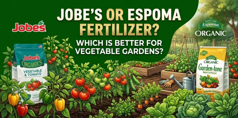 Jobes or Espoma Fertilizer Which Is Better for Vegetable Gardens
