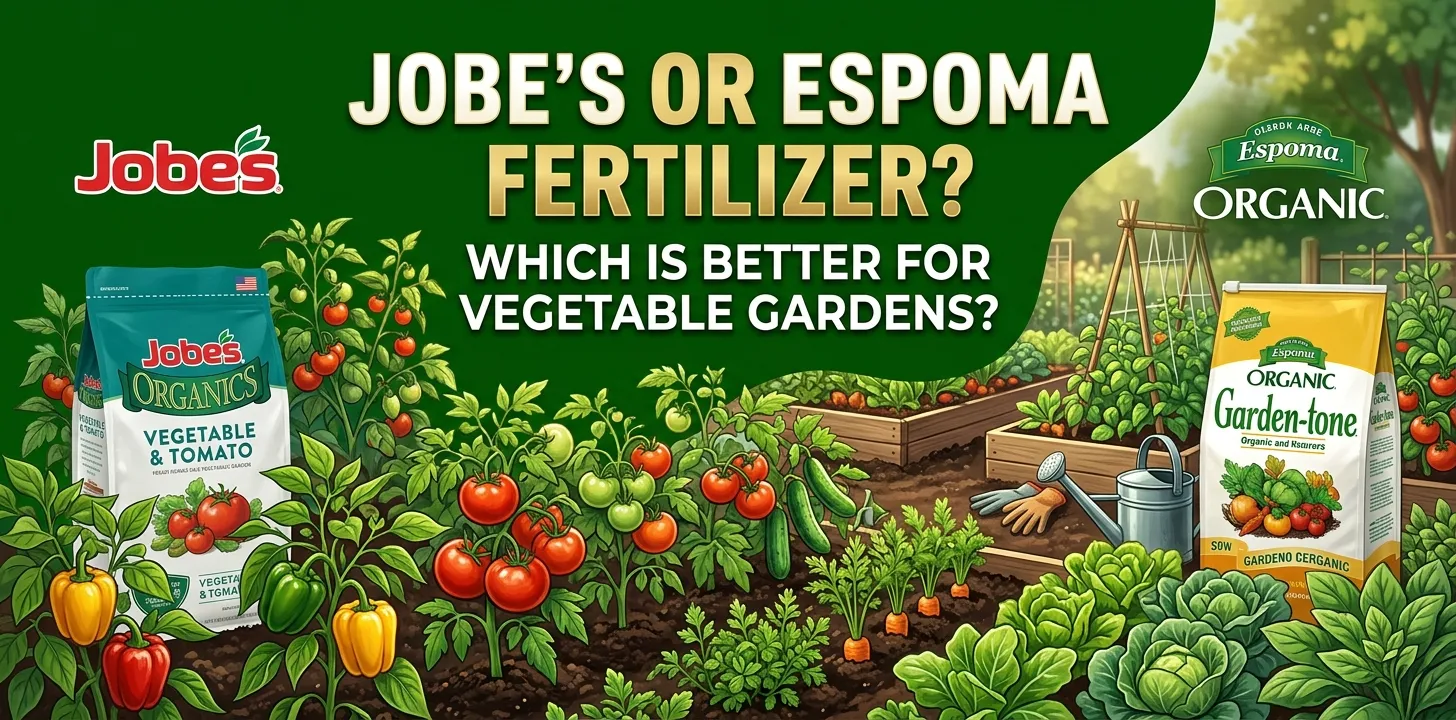 Jobes or Espoma Fertilizer Which Is Better for Vegetable Gardens