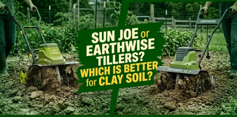 Sun Joe or Earthwise Tillers Which Is Better for Clay Soil