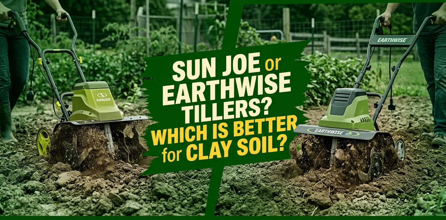 Sun Joe or Earthwise Tillers Which Is Better for Clay Soil